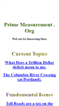 Mobile Screenshot of primemeasurement.org